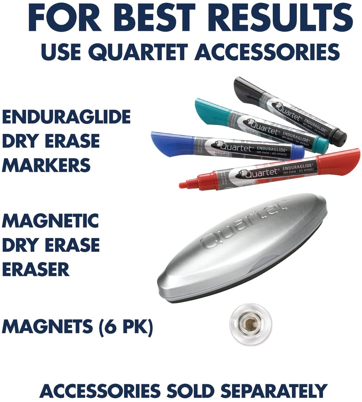 Quartet Glass Dry Erase Board, Whiteboard / White Board, Magnetic, 85" x 48", White Surface, Frameless, InvisaMount (G8548IMW)