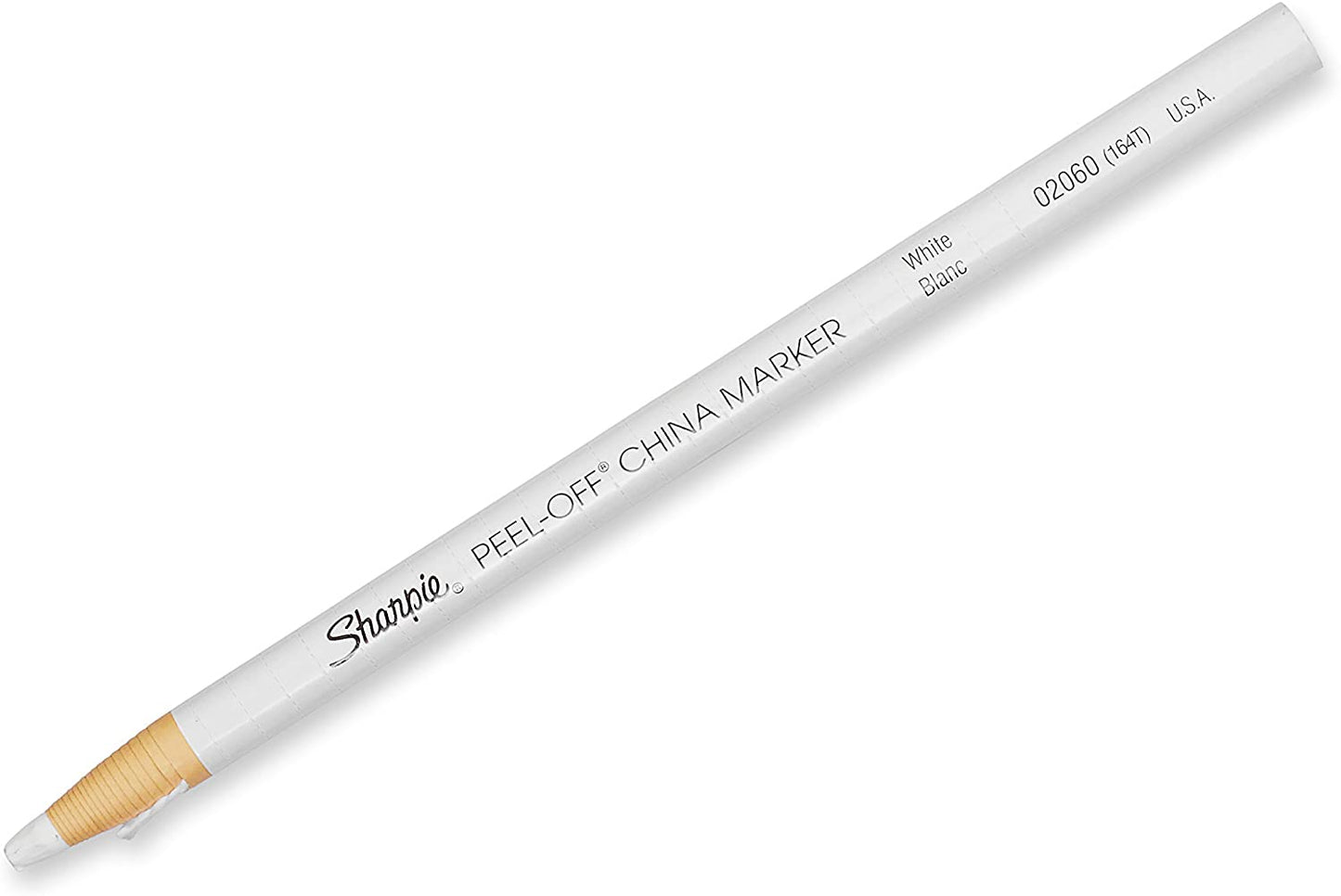 Sharpie¨ Peel-Offª China Markers, White, Pack Of 12