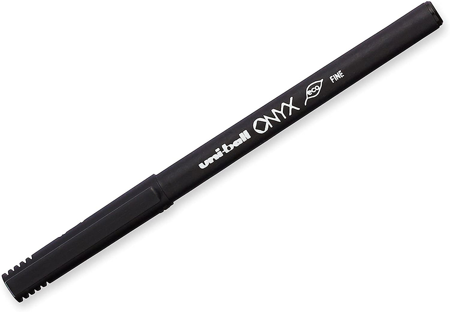 uni-ball Onyx Rollerball Pens Fine Point, 0.7mm, Black, 12 Pack