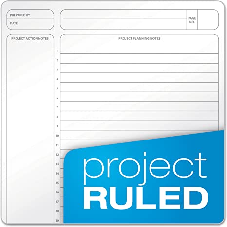 Ampad¨ Gold Fibre¨ Classic Project Planner, 7 1/4" x 9 1/2", Green, Undated