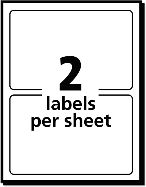 Avery Self-Adhesive Removable Labels, 3 x 4 Inches, White, 80 per Pack (5453)