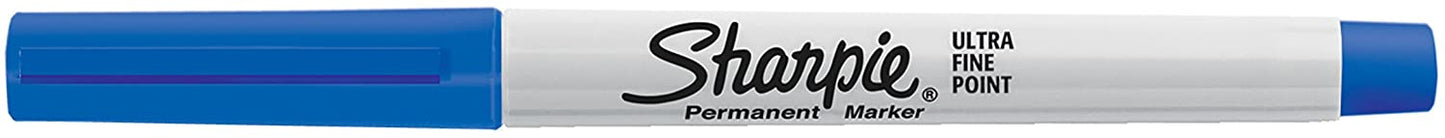 Sharpie 37003 Ultra-Fine Permanent Marker. Marks on Paper and Plastic