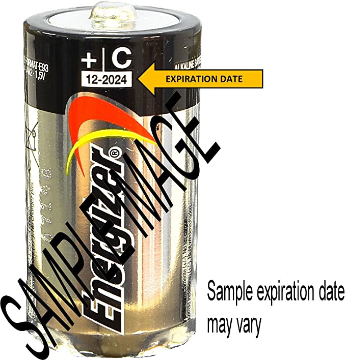 ENERGIZER E93 Max ALKALINE C BATTERY Made in USA Exp. 12-2024 or later - 48 Count