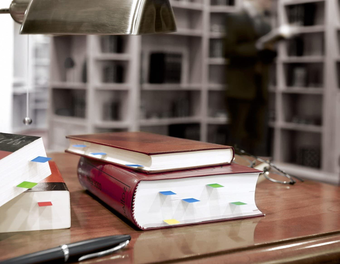 Post-It Flags, Ideal for Marking and Flagging Paper Documents, 0.5 Inch, Assorted Bright Colors, 35 per Dispenser (Four Dispensers) (683-4AB)