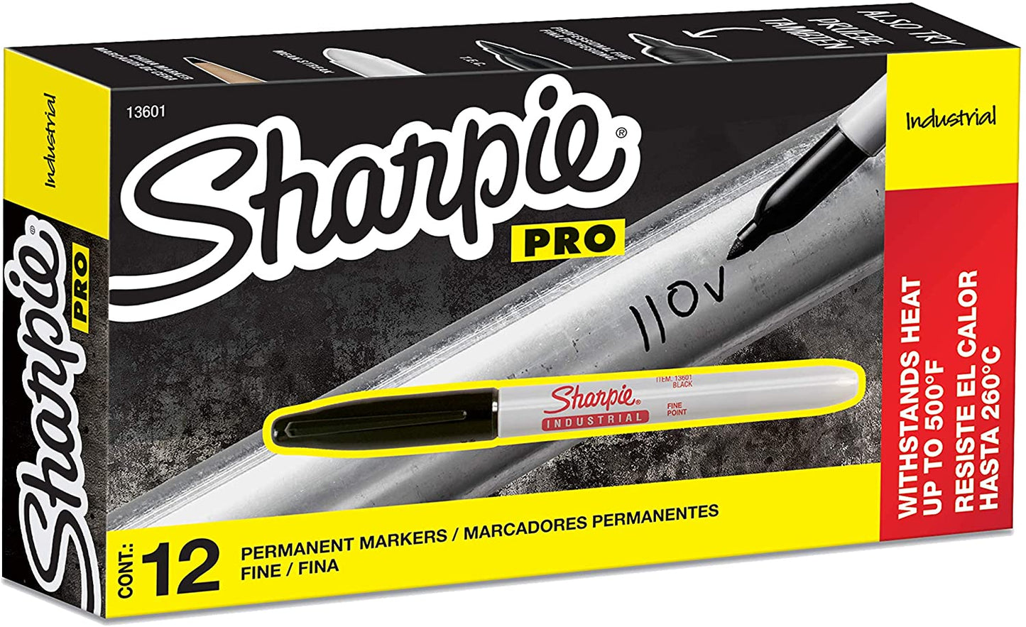 Sharpie Industrial Permanent Markers (12 Count)
